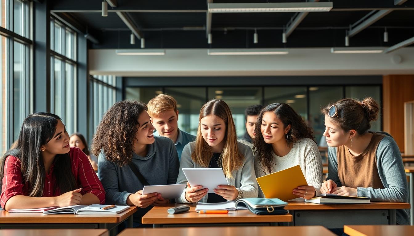 Organized exam preparation notes and academic planner